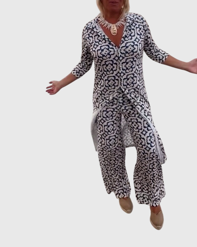 Gabriella | Ensemble élégant vintage de deux pièces