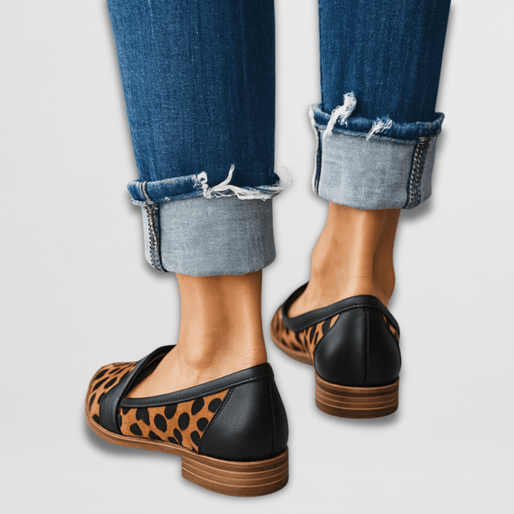 Helen | Pantoufles orthopédiques en daim doux