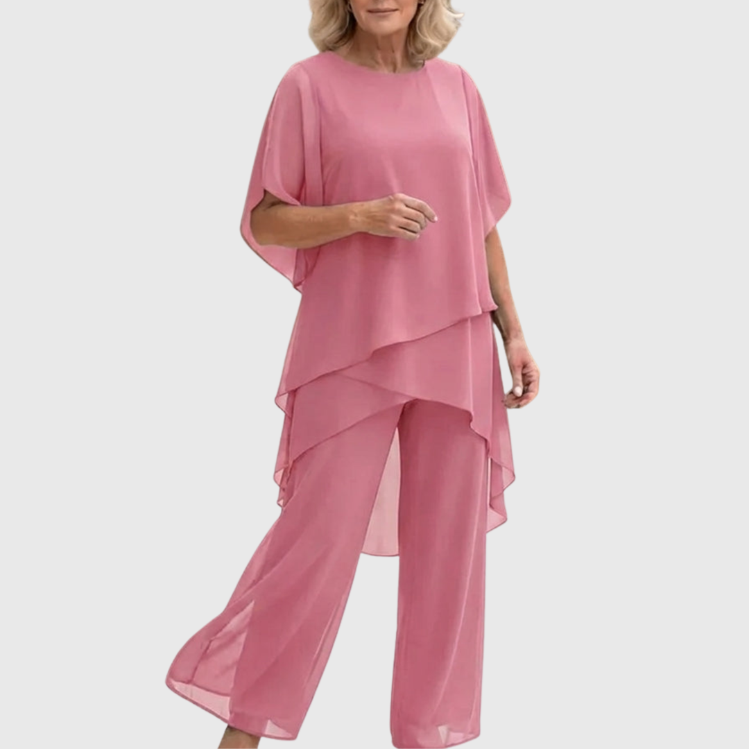 Linda | Ensemble palazzo drapé