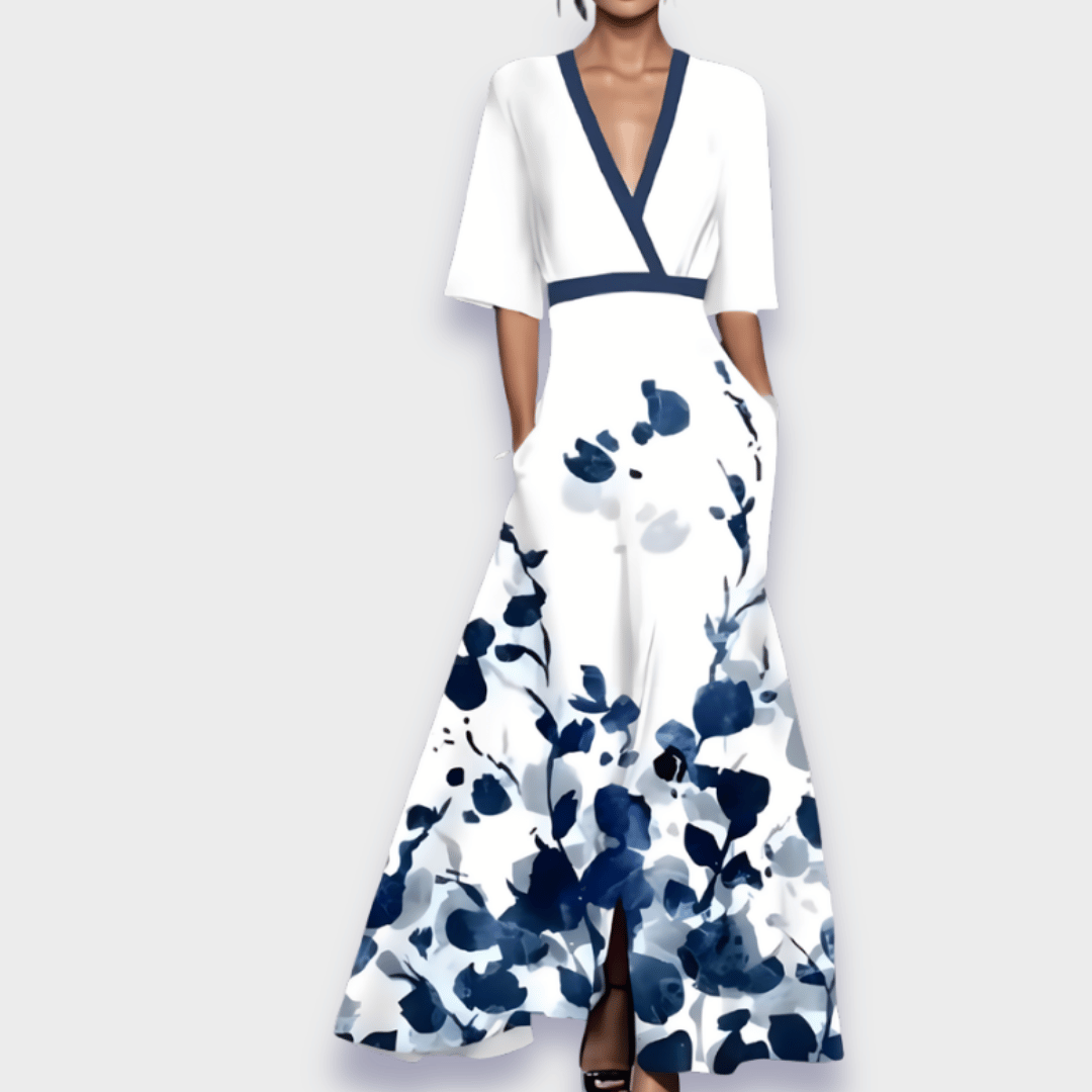 Chloe | Robe Élégante à Fleurs
