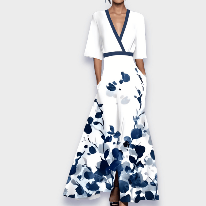 Chloe | Robe Élégante à Fleurs