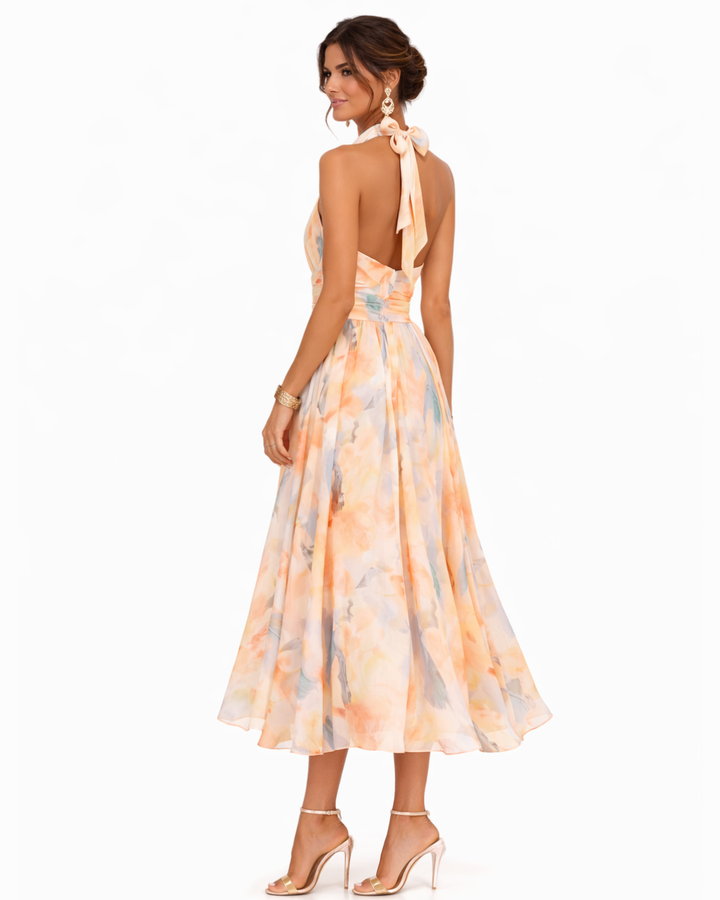 Aurora | Robe à décolleté américain