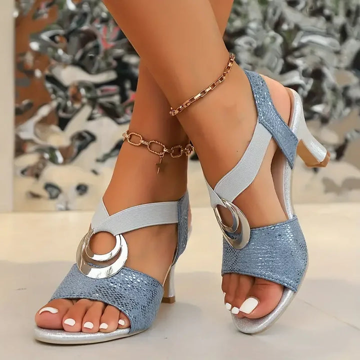 Avenelle | Sandales à Talons Hauts Orthopédiques