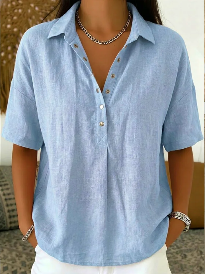 Willow | Blouse avec Col et Boutons
