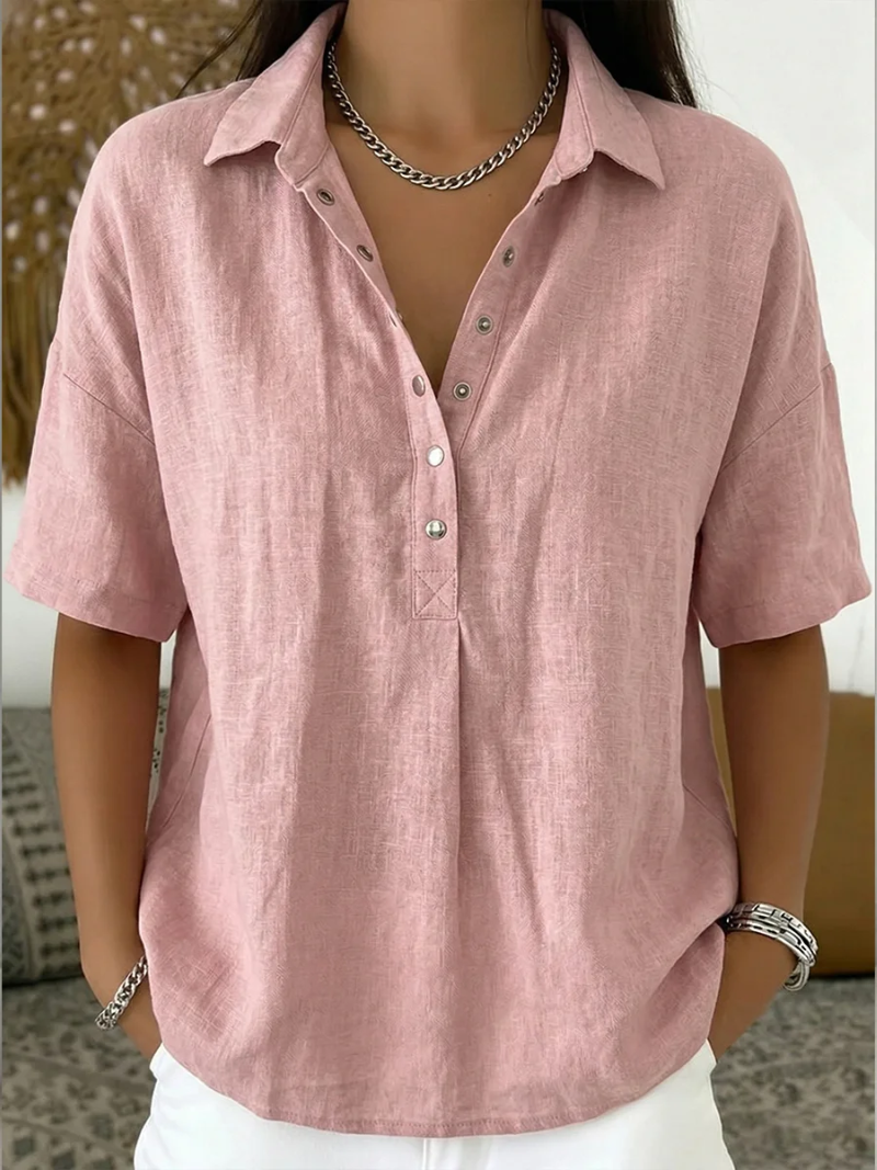 Willow | Blouse avec Col et Boutons