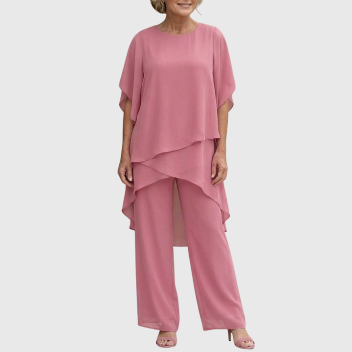 Linda | Ensemble palazzo drapé