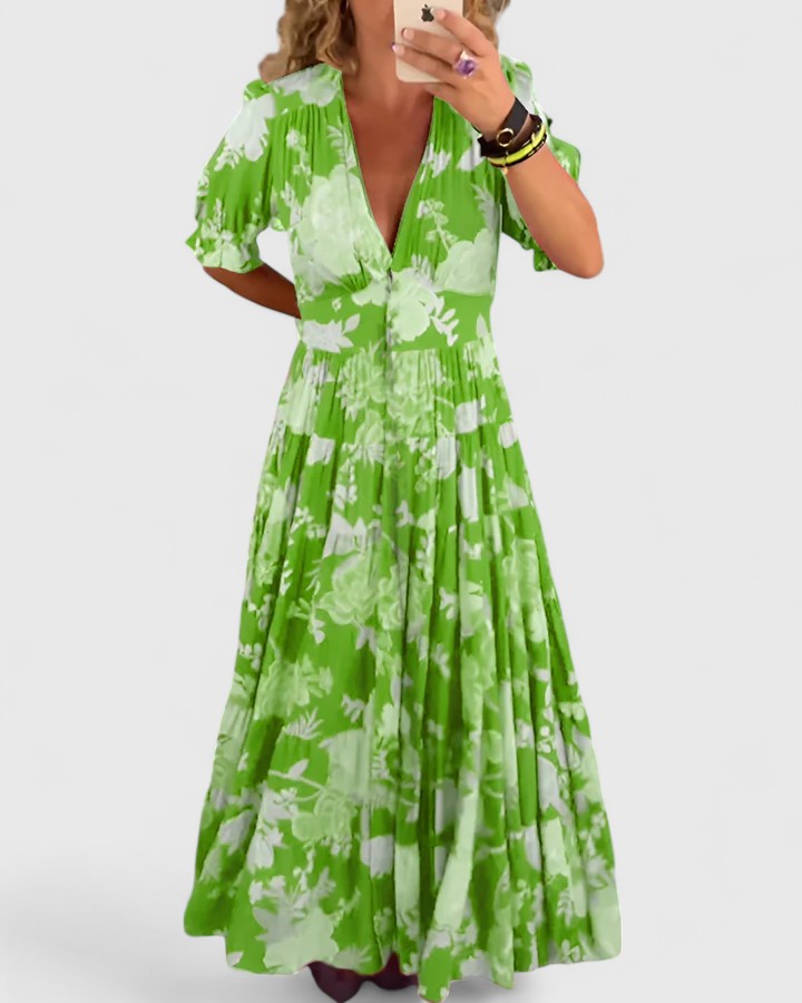 Robe Imprimée Champêtre