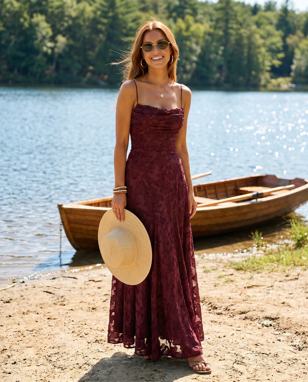 Robe en soie