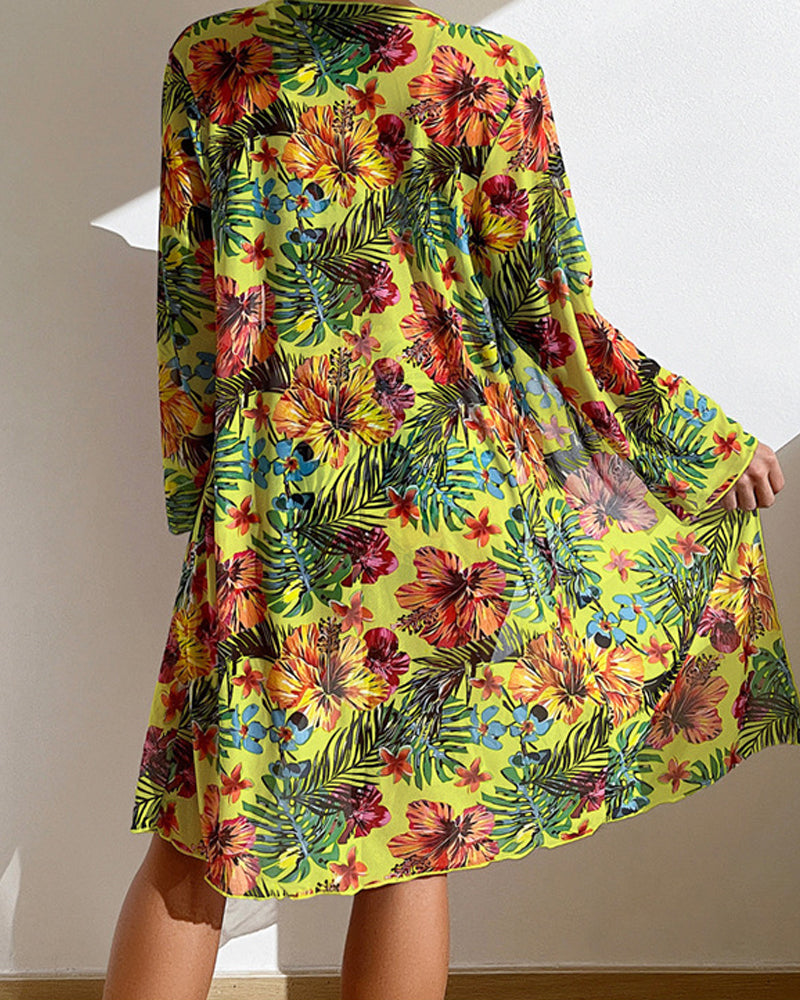 Paloma™ | Bikini avec jupe à fleurs