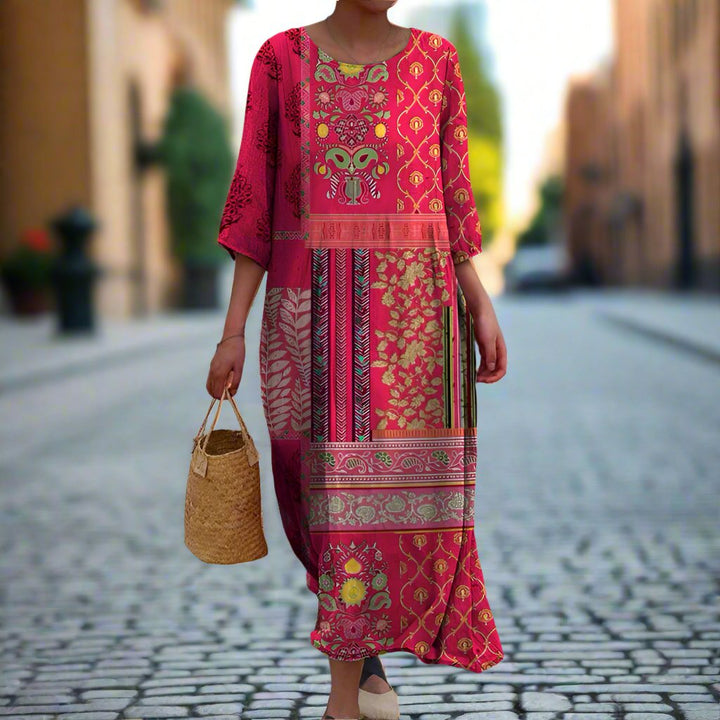 Cynthia™ | Robe féminine multicolore