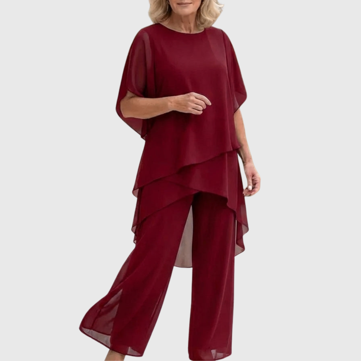 Linda | Ensemble palazzo drapé