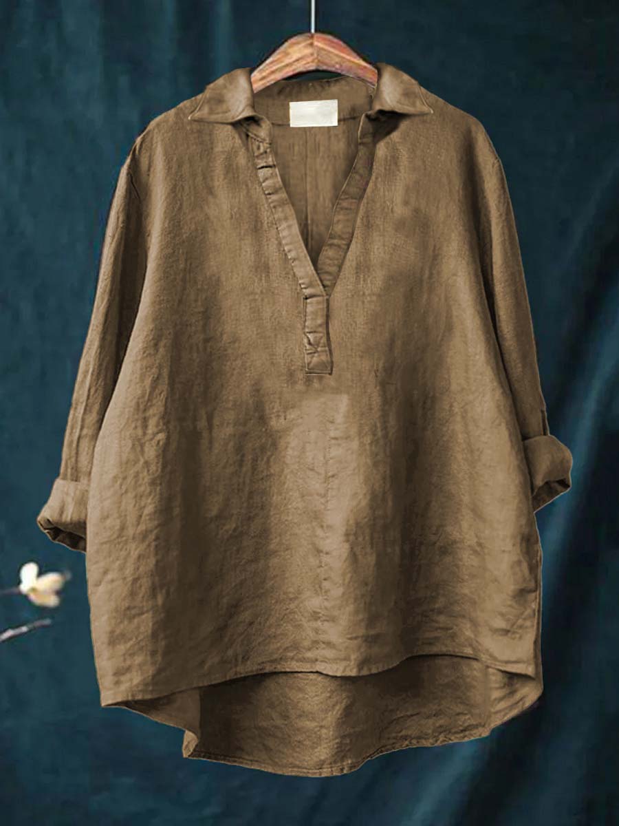 Andréa™ | Blouse élégance naturelle