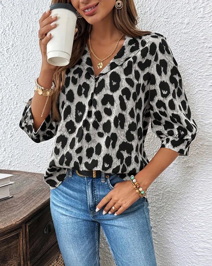 LA ROSALYN - BLOUSE À MANCHES 3/4