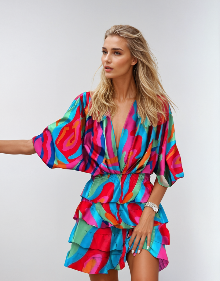 Soraya | Robe Florale Élégante