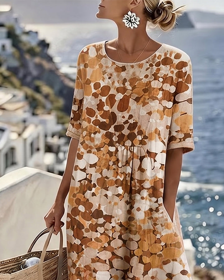 Fleuré - Robe Midi Imprimée