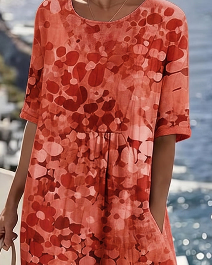 Fleuré - Robe Midi Imprimée