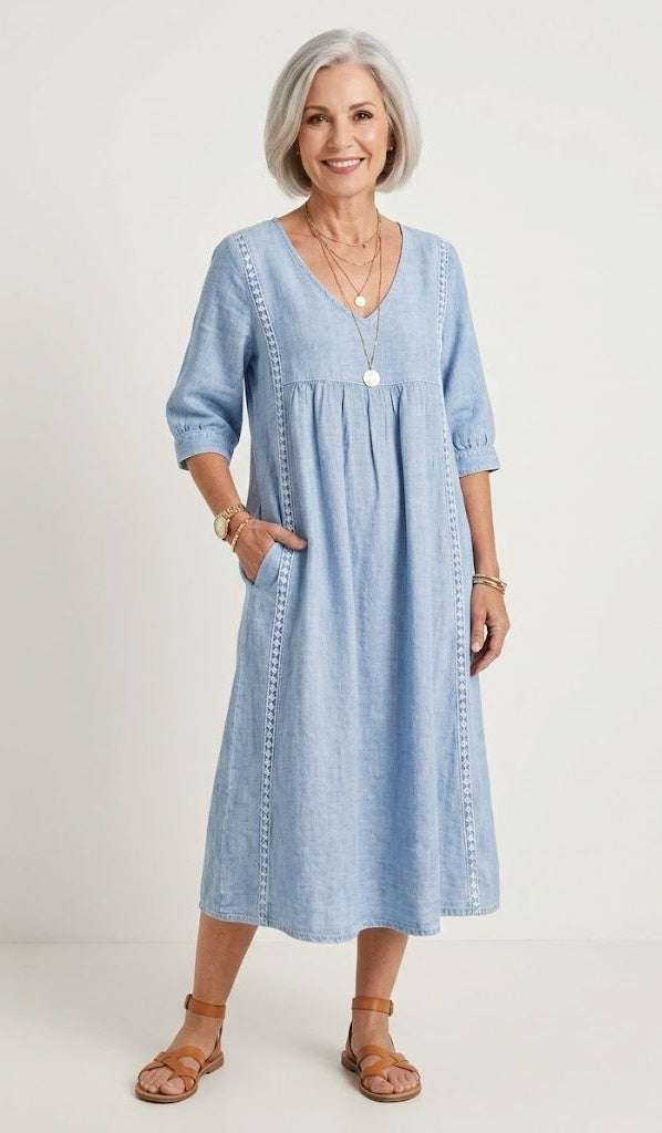 Robe Maxi A Ligne Juliette I Élégance