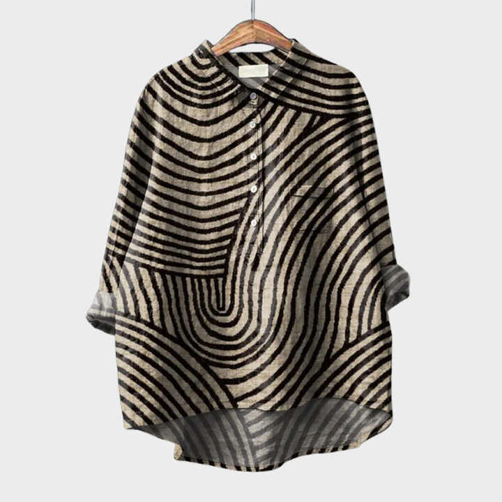 Jacinthe™ | Blouse graphique moderne
