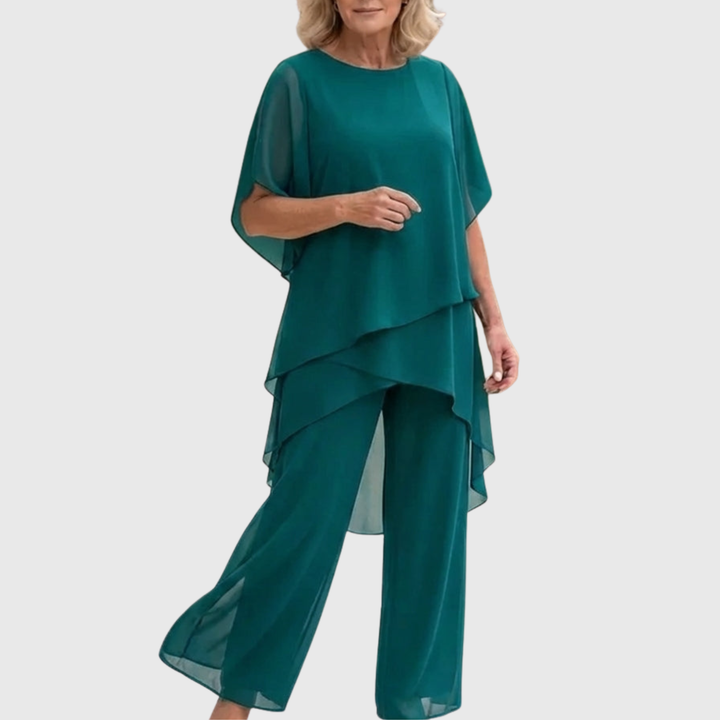 Linda | Ensemble palazzo drapé