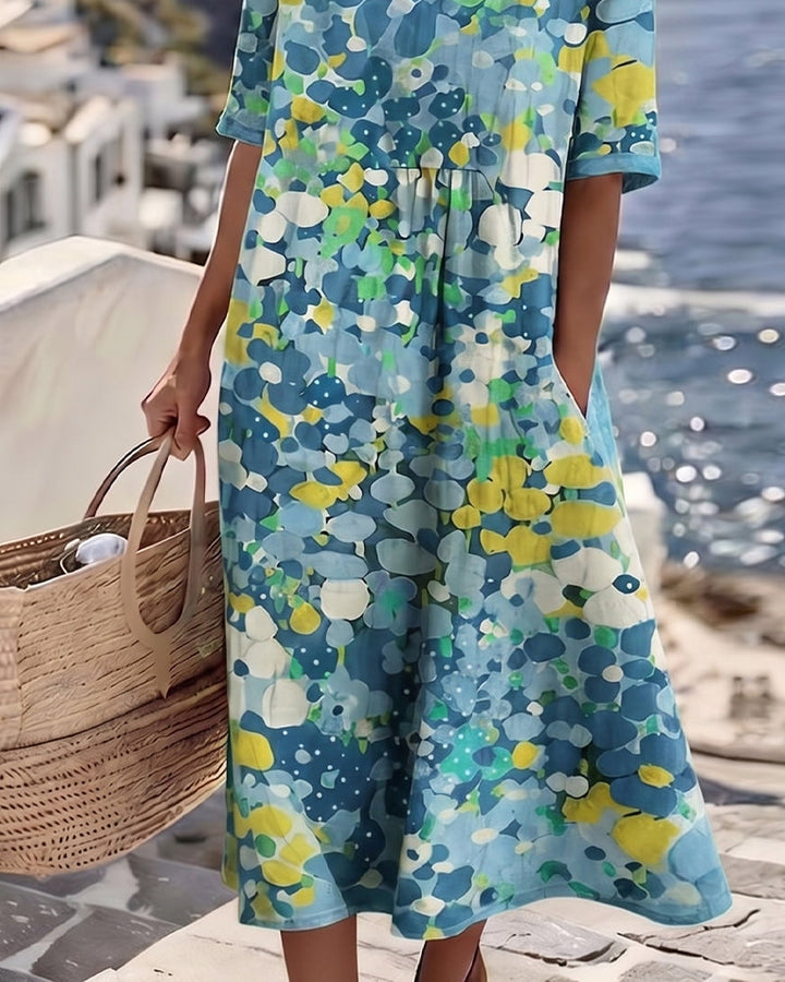 Fleuré - Robe Midi Imprimée