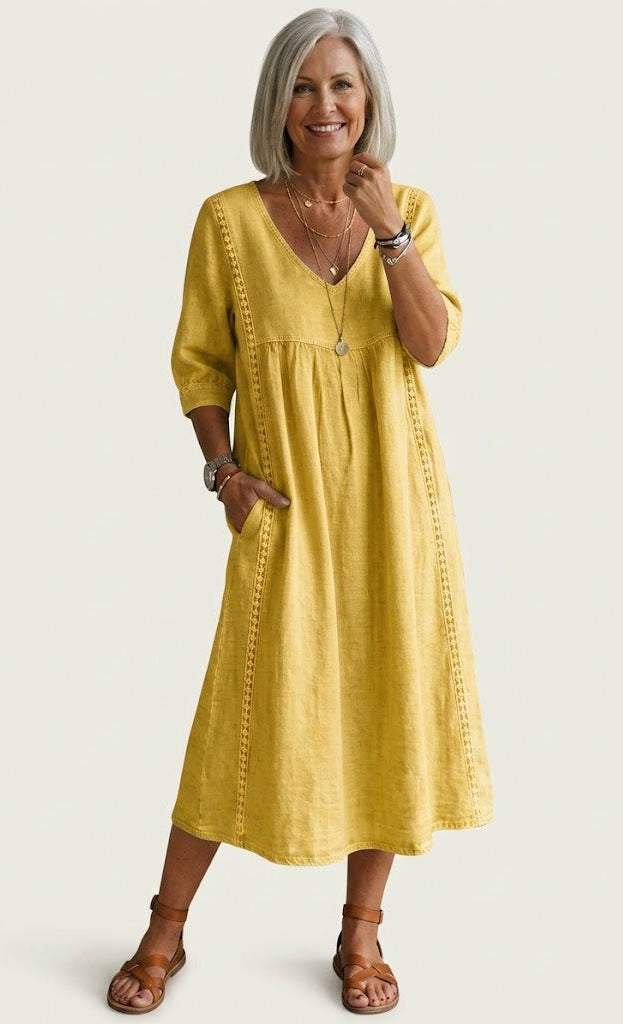 Robe Maxi A Ligne Juliette I Élégance