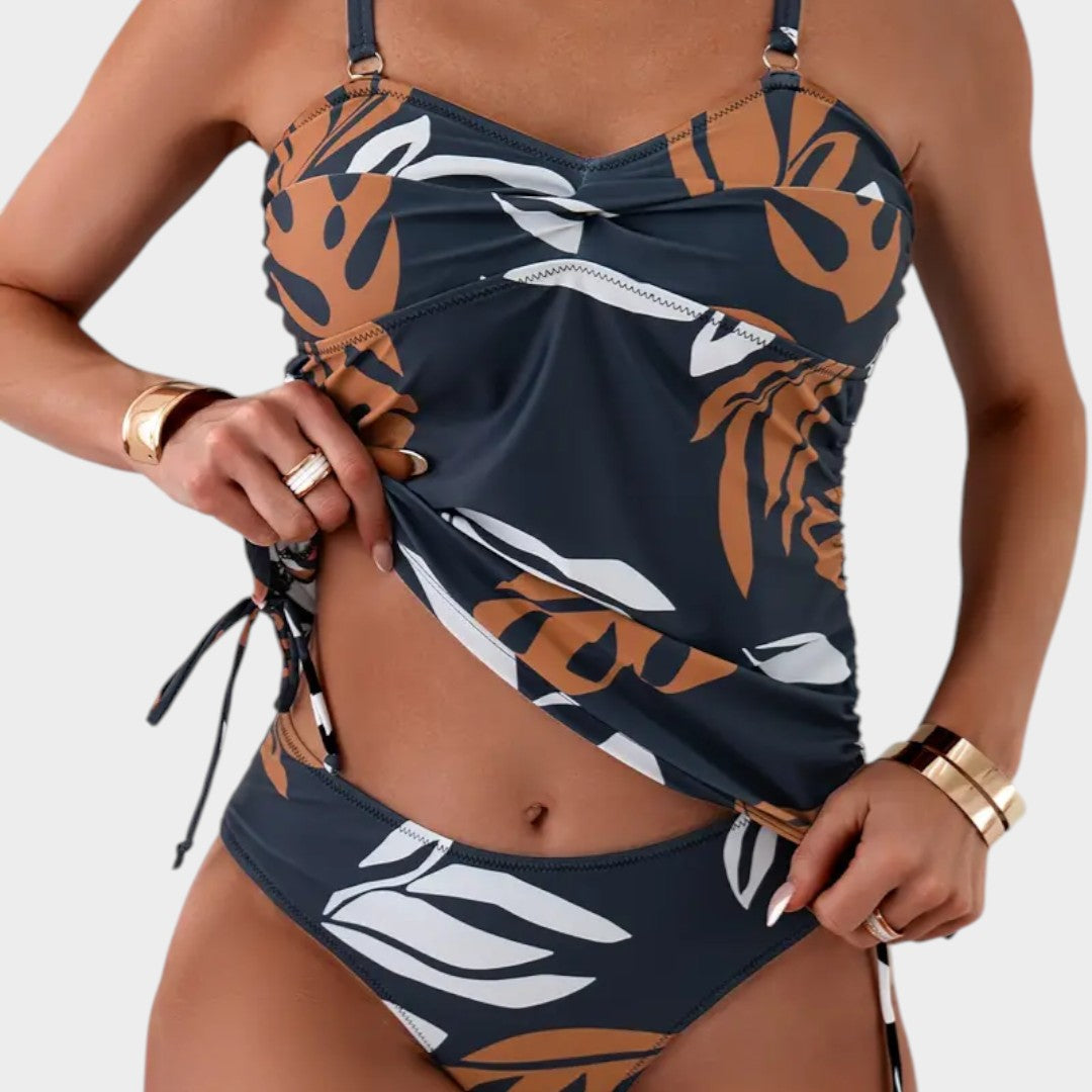 Carmen™ | Bikini avec imprimé tropical de feuilles
