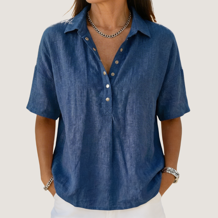 Willow | Blouse avec Col et Boutons