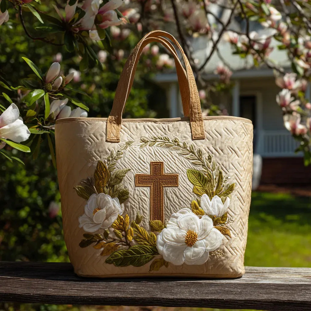 Sac Artisanal avec Croix Sacrée
