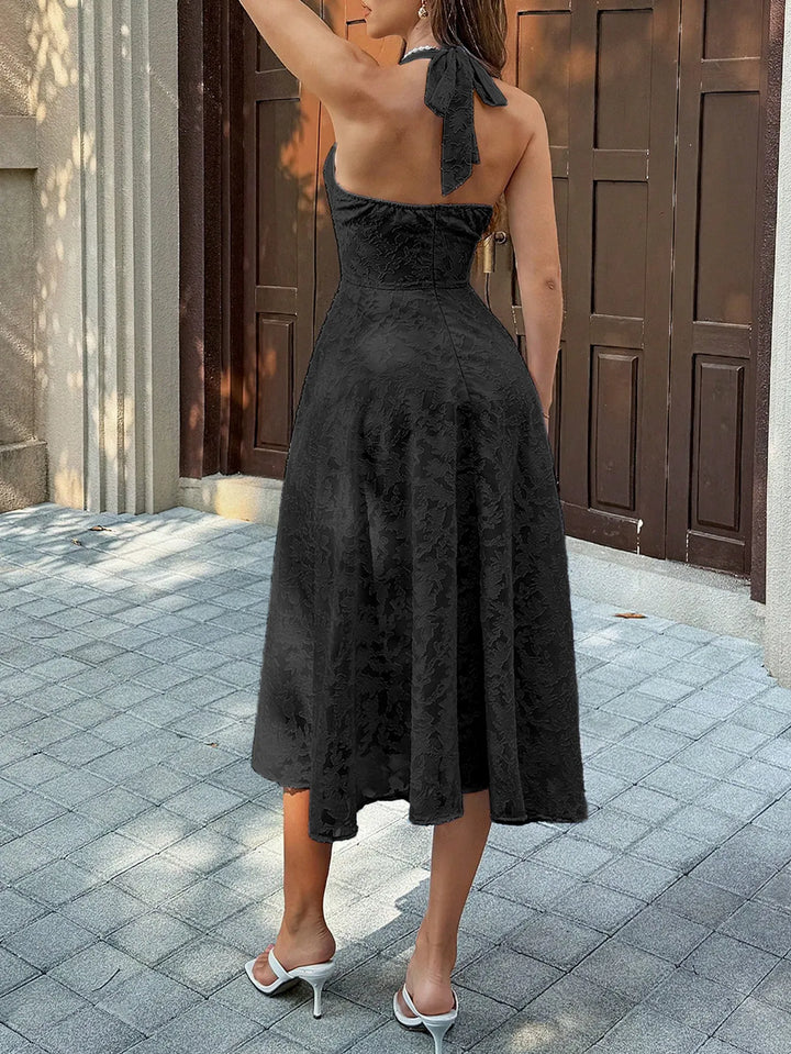 Robe à Lignes Pliées