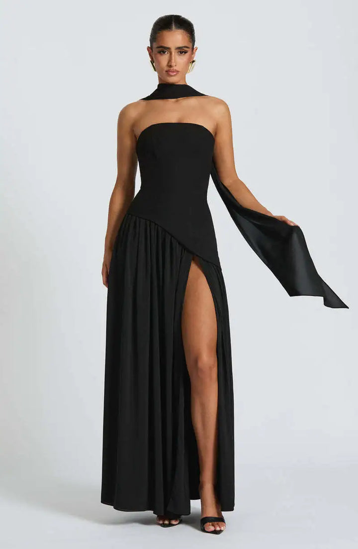 Robe dos croisé