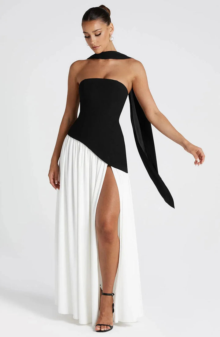 Robe dos croisé