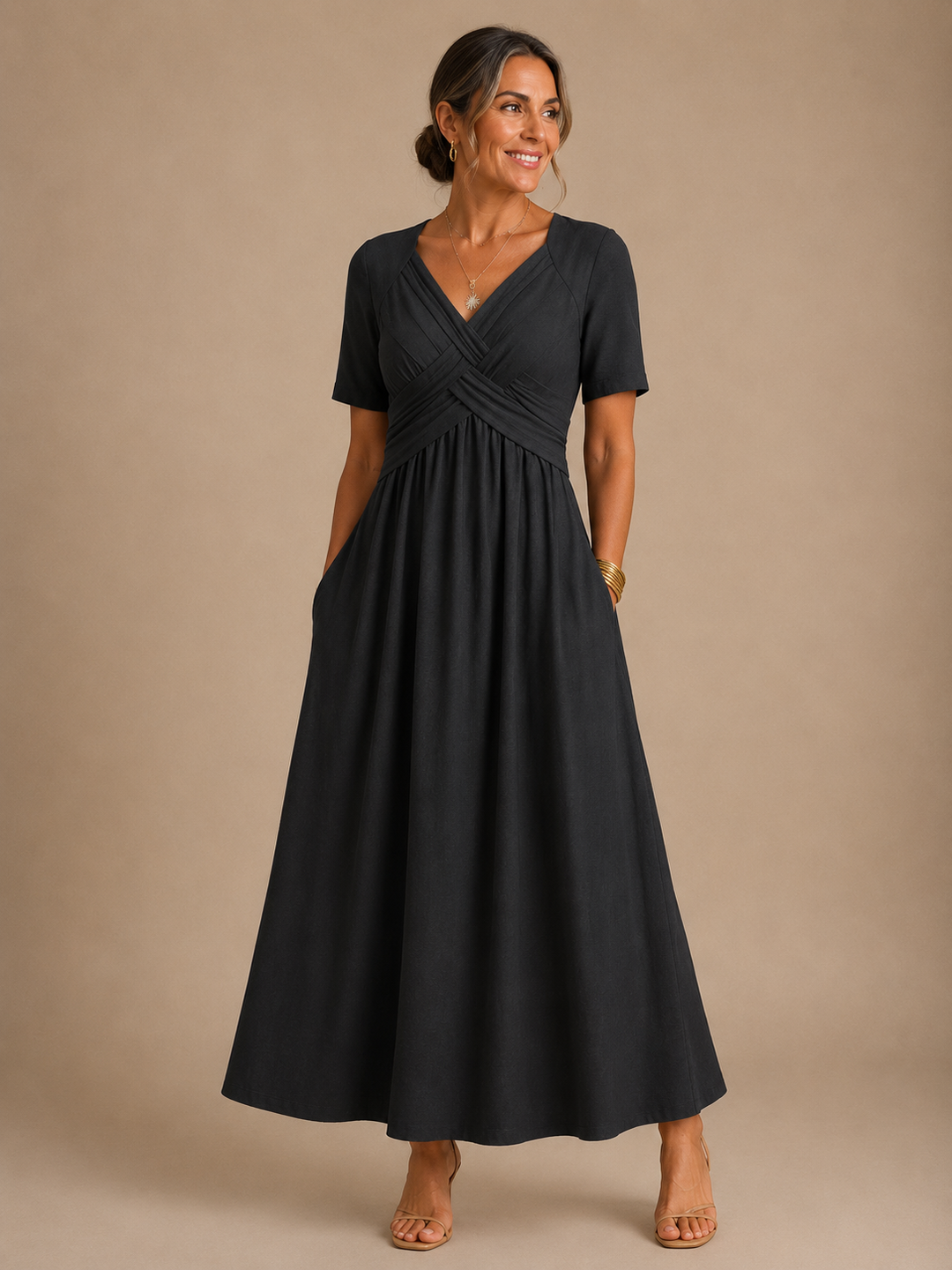 Angeli™ | Robe Midi Élégante