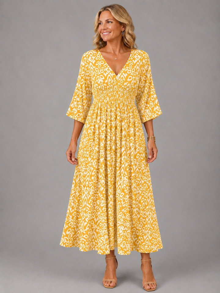 Althea™ | Robe Midi Boho Chic