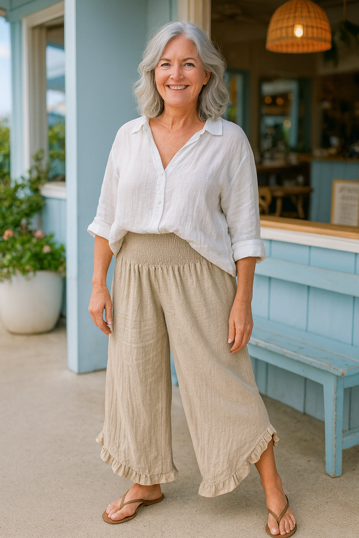Yvette™ | Pantalon fluide