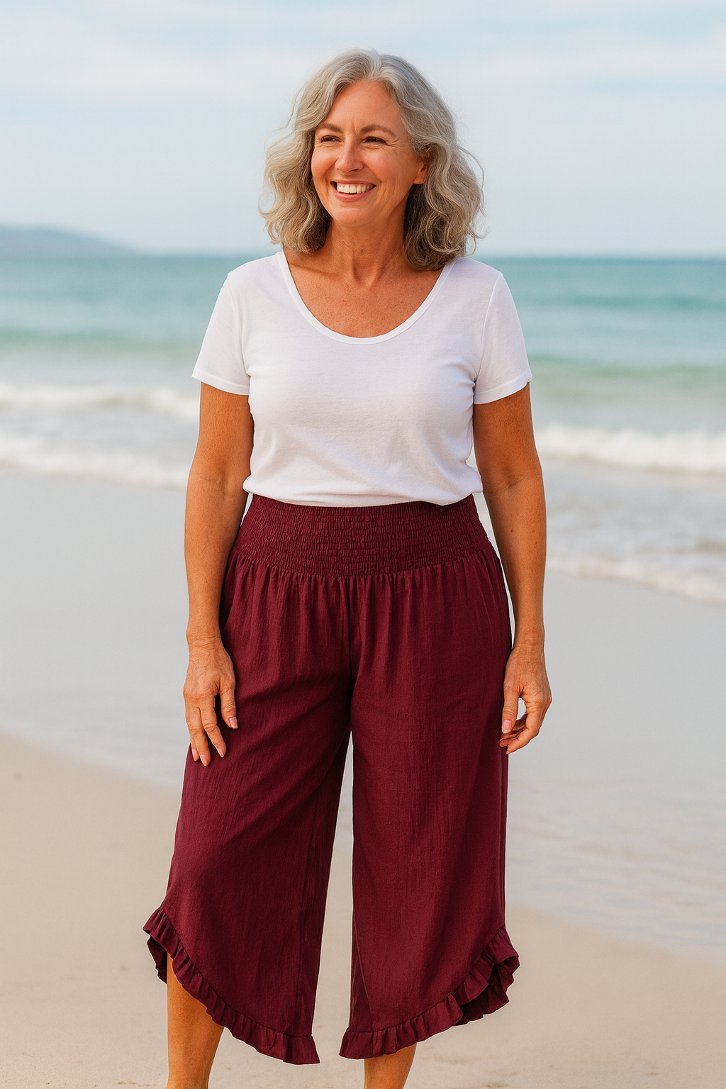 Yvette™ | Pantalon fluide