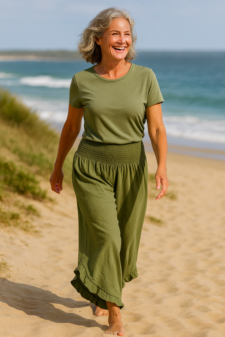 Yvette™ | Pantalon fluide