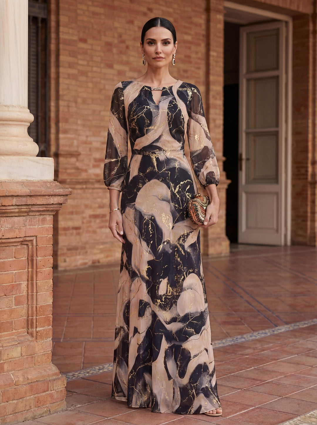 Robe en Imprimé