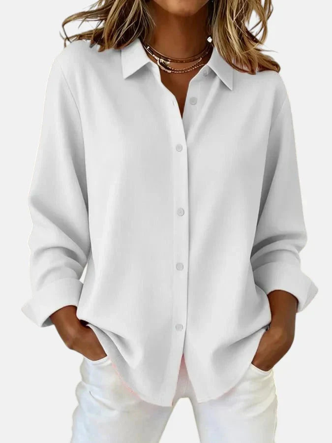 Melanie™ | Blouse élégante boutonnée