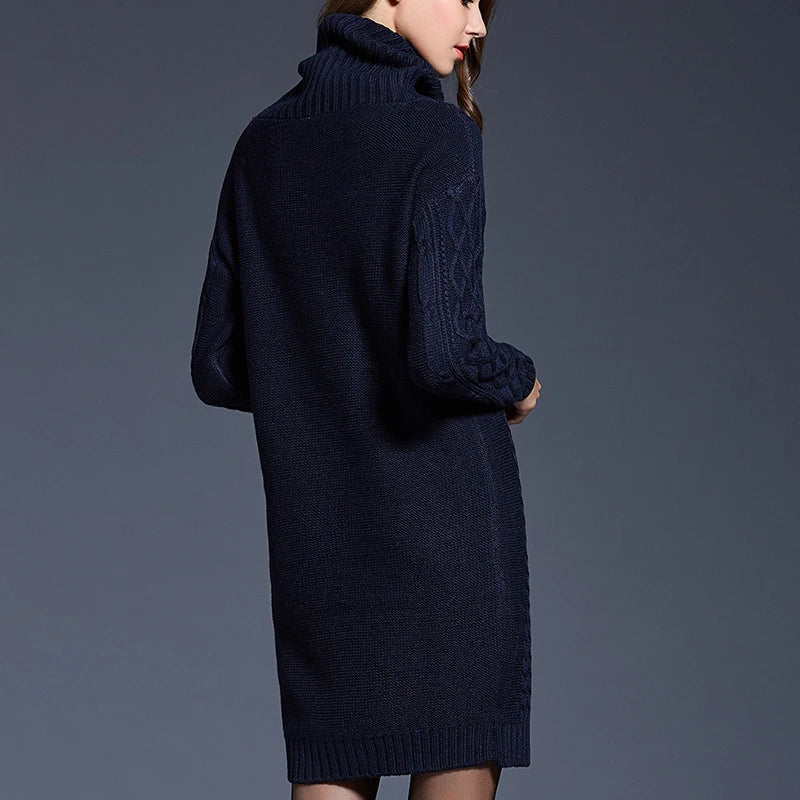 Brenda™ | Robe d'hiver élégante et tricotée