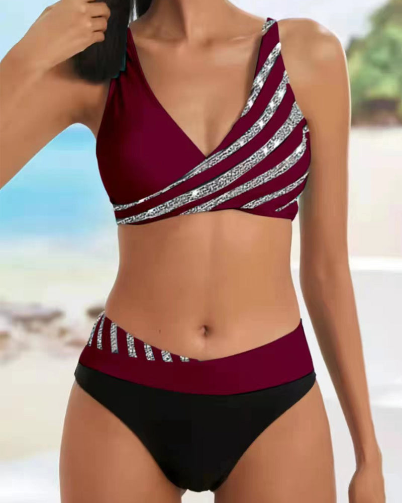 Candela™ | Maillot de bain imprimé en tons chauds