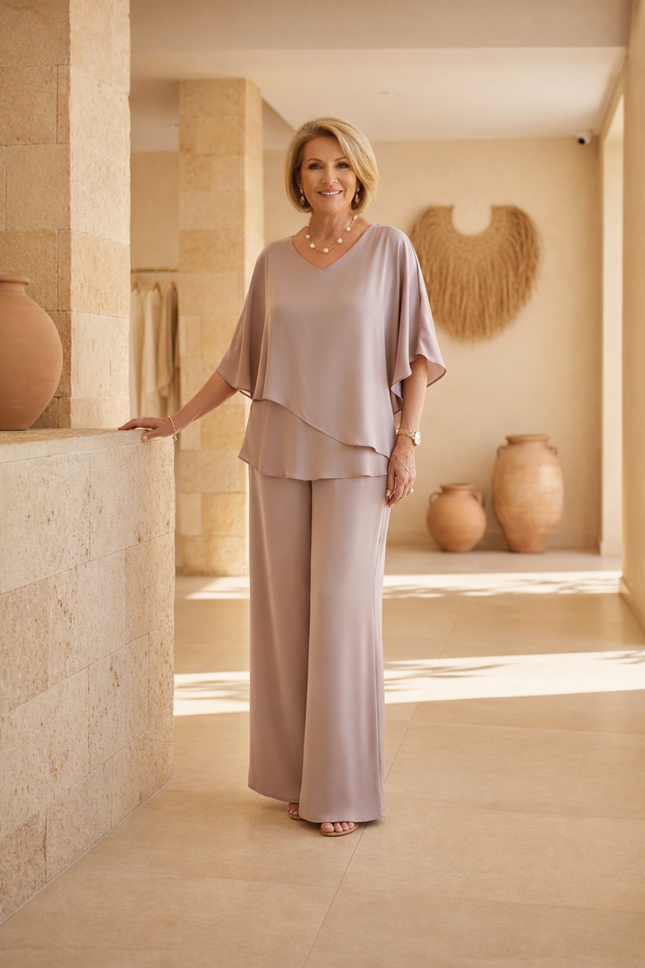 Martha - Ensemble de Pantalon Large Sans Effort