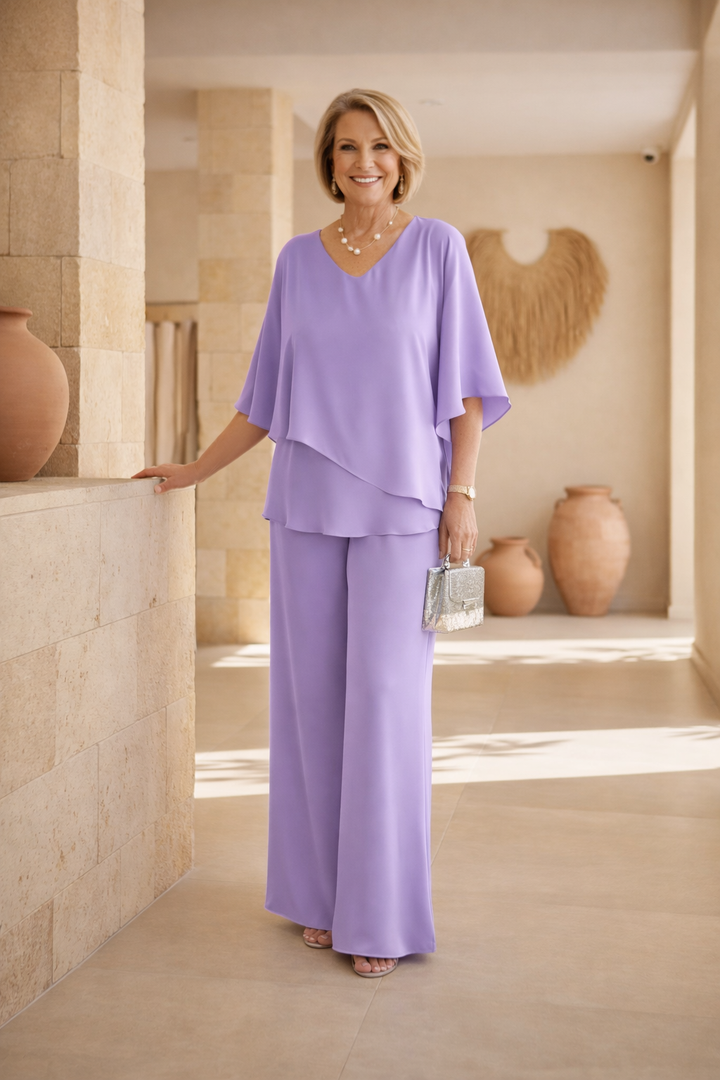 Martha - Ensemble de Pantalon Large Sans Effort