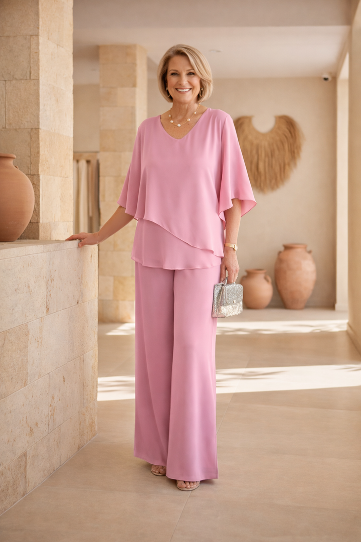 Martha - Ensemble de Pantalon Large Sans Effort