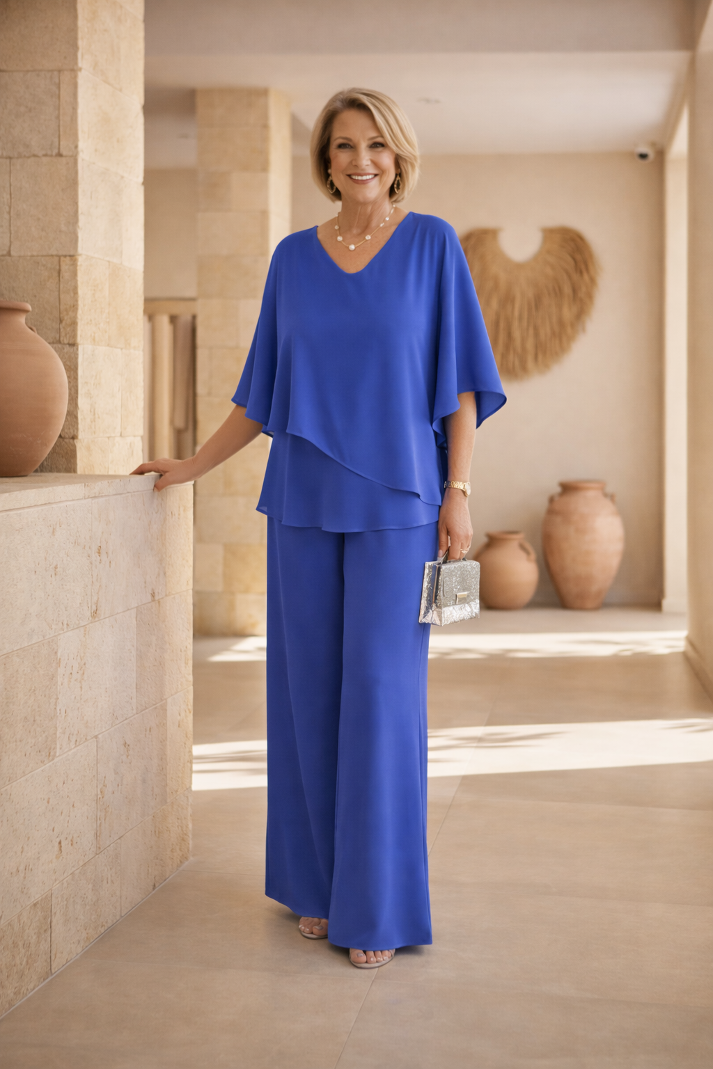 Martha - Ensemble de Pantalon Large Sans Effort