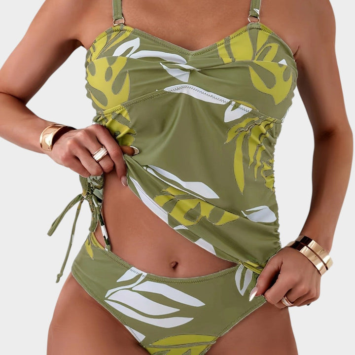 Carmen™ | Bikini avec imprimé tropical de feuilles