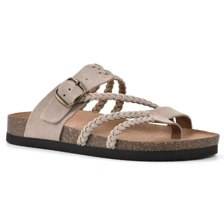 Clara | Sandales en liège tressées