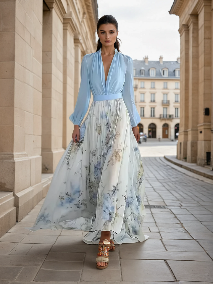 Zara | Robe Maxi Florale Élégante