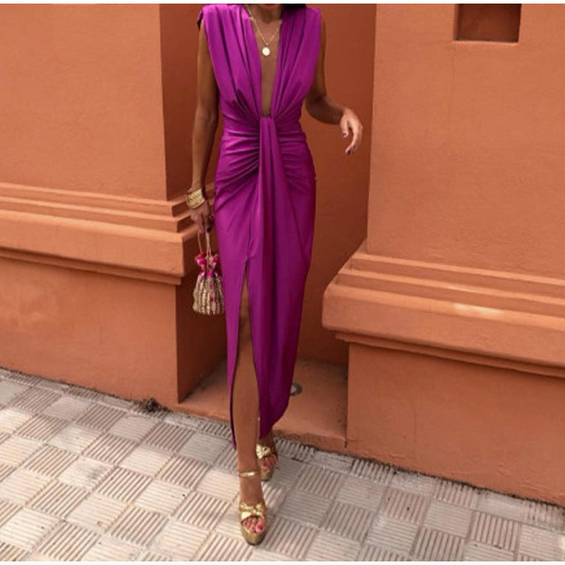 Leonora™ | Robe Élégante Décolletée