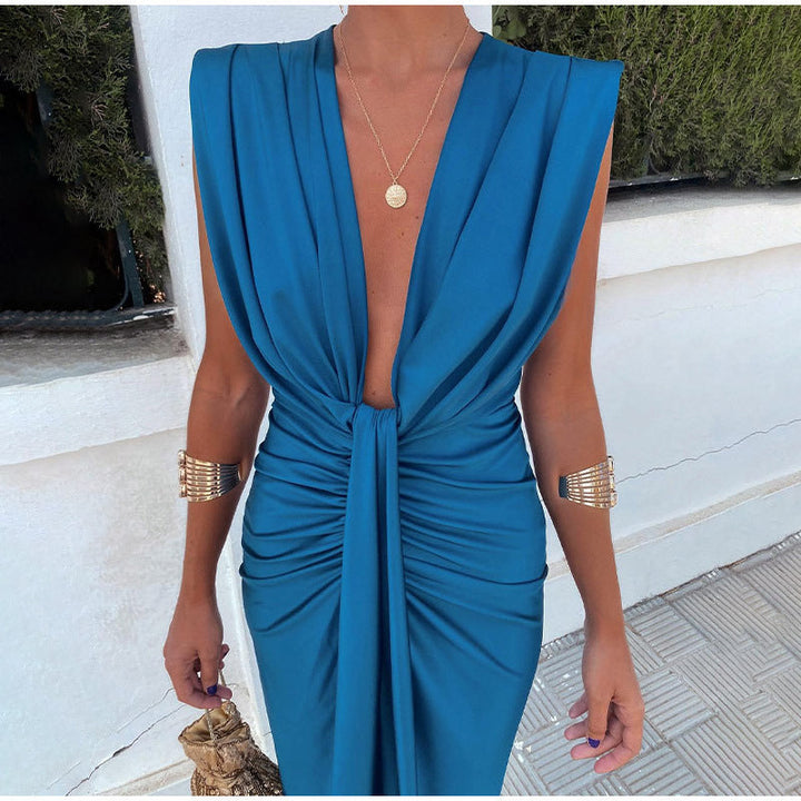 Leonora™ | Robe Élégante Décolletée