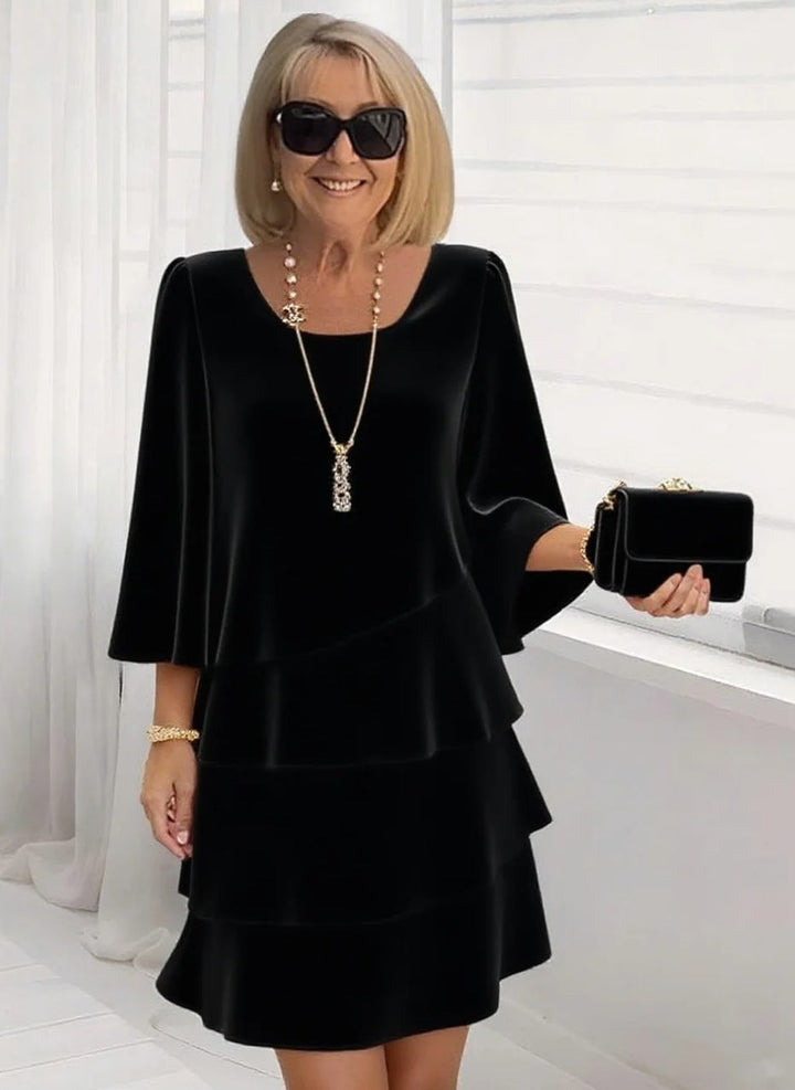Robe à volants légers